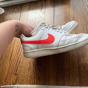 Nike Airforce bright pink check, size 7